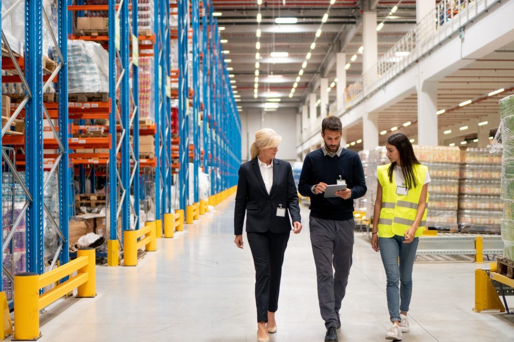 Revision of inventory in warehouse