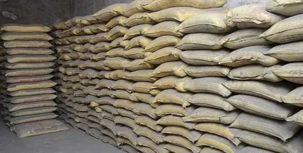 Pallets of Cement
